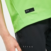 Skull Revolve 3D Mock Shirt - Neon Green