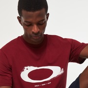 Ellipse Nebula Tee - Iron Red