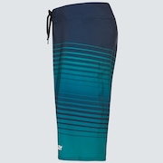 Fade Out 21" Rc Boardshort - Green/Fathom Stripes