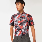 Oakley Skyward Hi-Neck Shirt - Ad Burnt Orange