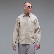 Oak Solid Ls Shirt - Mist