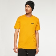 Peak Ellipse Tee - Amber Yellow