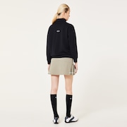 Elevate Bulge H/Z Pullover Fleece - Blackout