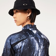 Skull Bold Omble Mock - Black Print