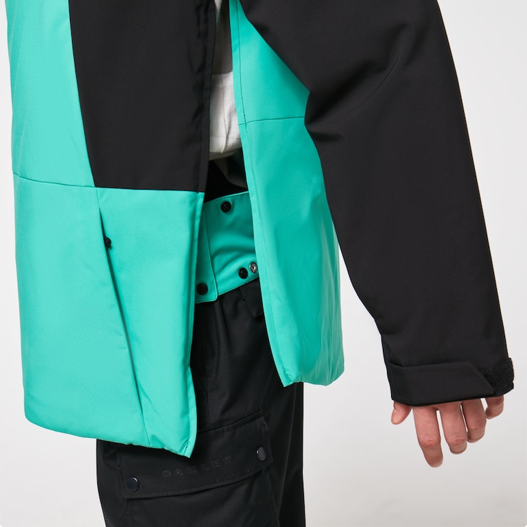 TNP Insulated Anorak - Blackout/Light Emerald