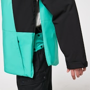 TNP Insulated Anorak - Blackout/Light Emerald