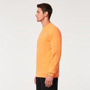 Vintage Crew Sweatshirt - Soft Orange