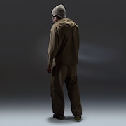 Reserve Strato Hooded Overshirt - Deep Olive