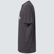 3D Repeat Bark Tee - Dark Gray Heather