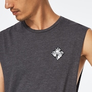 Palms B1B Tank - Dark Gray Heather