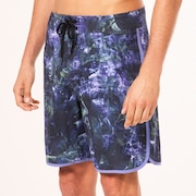 Session Rc 19" Boardshort - Rocks Print Black