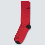 Factory Pilot Mtb Crew Sock - Red Line