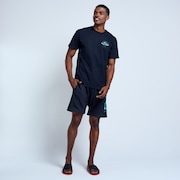 Nature Graphic Water Tee - Blackout