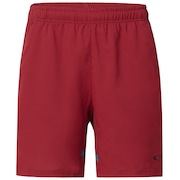 Enhance Slant Double Cloth Shorts 7Inch - Sundried Tomato