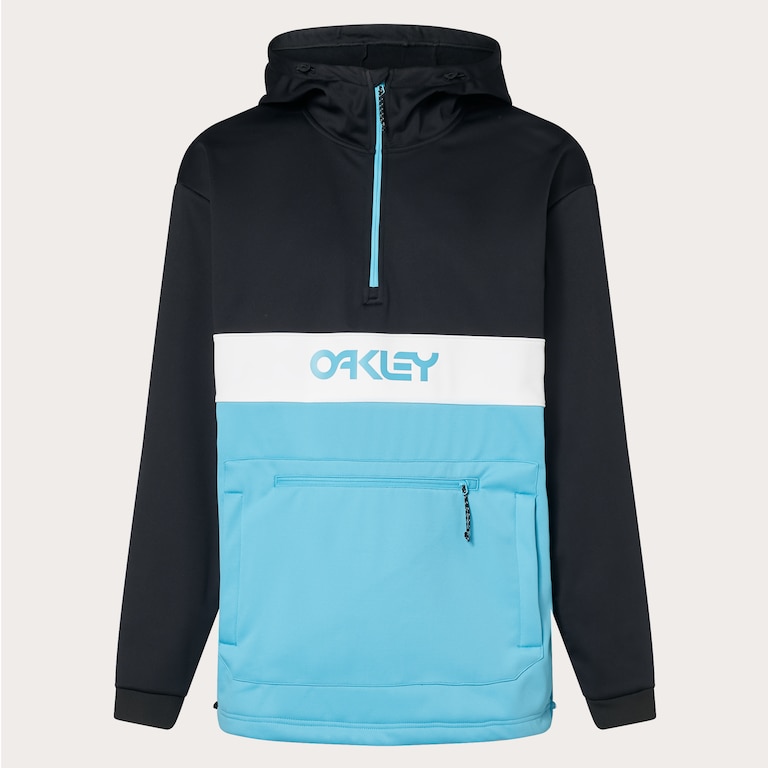 Tnp Nose Grab Softshell Hoodie - Black/Bright Blue