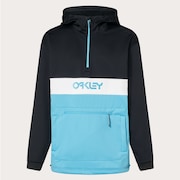 Tnp Nose Grab Softshell Hoodie - Black/Bright Blue