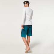 Fade Out 21" Rc Boardshort - Green/Fathom Stripes