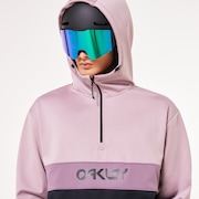 Tnp Nose Grab Softshell Hoodie - Matte Toadstool/Black