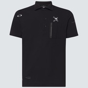 Skull Revolve 3D Pocket Shirt - Blackout