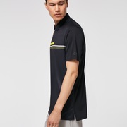 Oakley Hexsplit Stripe RC Polo - Blackout