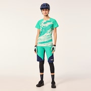 W Seeker Airline SS Jersey - Duality Swirl White/Mint