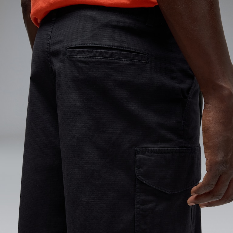 All Day Cargo Short - Pitch Black