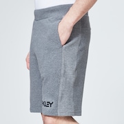 Reverse Fleece Short - New Granite Heather