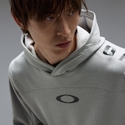 Striking Matelasse Hoodie - New Athletic Grey