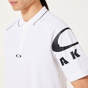 O-Sync Pack Knit Ss Polo 2.0 - White