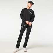 Skull Water Resistant Pullover - Blackout