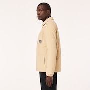 Quilted Sherpa Jacket - Humus