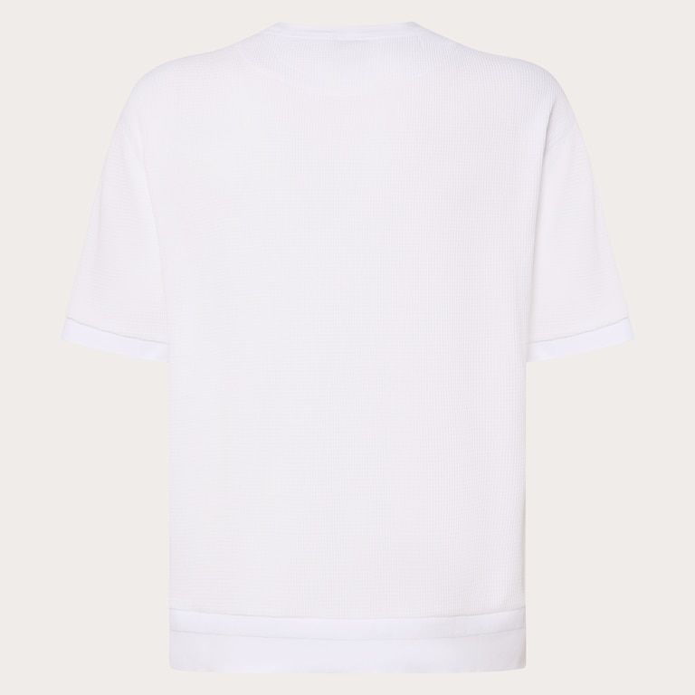 All Day Waffle SS Tee - White