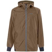 Enhance Emboss Wind Jacket 8.7 - Canteen