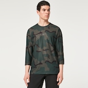 Ride Free 3/4 Jersey - B1B Camo Hunter