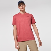 Overdyed B1B Logo Tee - Iron Red