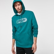 Crackle B1B PO Hoodie - Green Lake