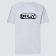 Retro Plated B1B Tee - White