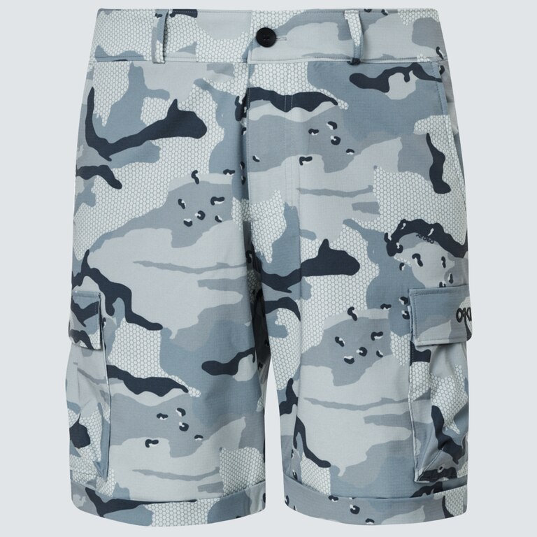 Camo Cargo 19 Hybrid Short - B1B Camo Gray