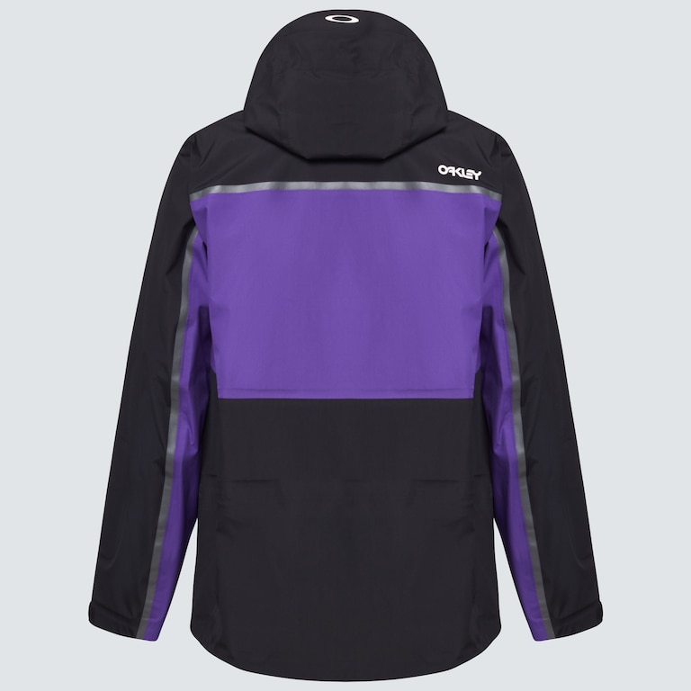 Evocative Shell Jacket - Blackout/Deep Violet