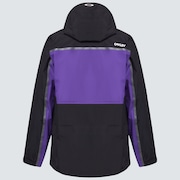 Evocative Shell Jacket - Blackout/Deep Violet