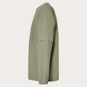 Latitude Flight Convert Shell Tee - Boulder Green