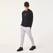 Enhance Light Grid L/S Crew 5.7 - Blackout