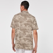Oakley Jaquard Camo Polo - Rye