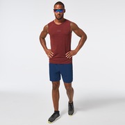 O Fit Rc Sleeveless Tee - Iron Red Heather