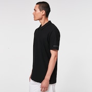 Contender Stripe Polo - Blackout