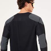 Seeker Edge LS Jersey - Blackout