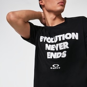 Evolution Never Ends SS Tee - Blackout