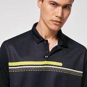 Oakley Hexsplit Stripe RC Polo - Blackout