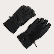 W. Peak Leather Gloves - Blackout