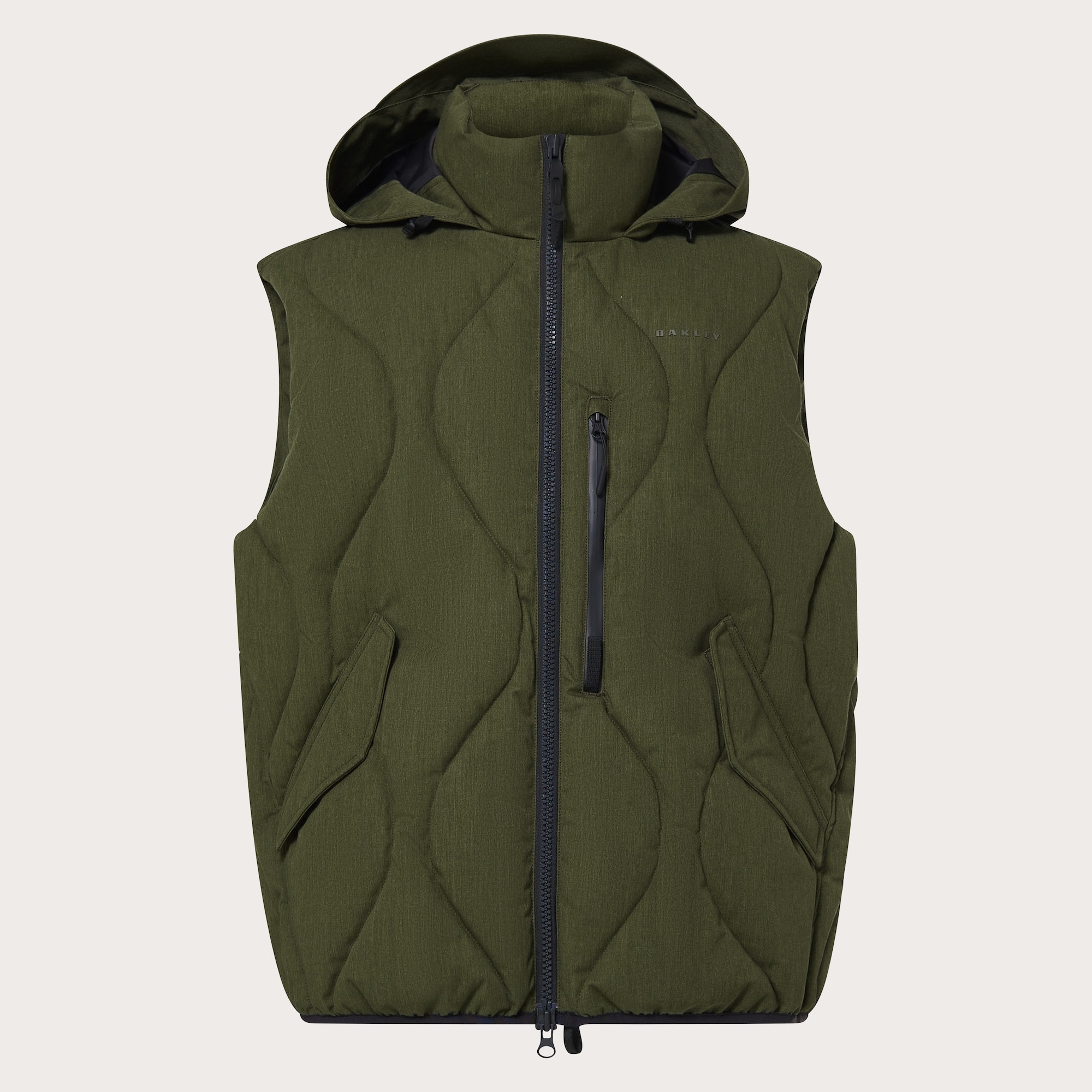 Oakley Baldface Puffer Vest in Army Green | Oakley® US